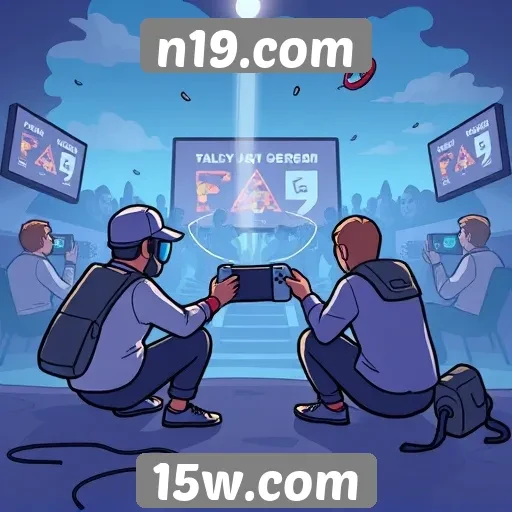 Recursos de comunidade no site de jogos n19.com