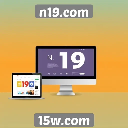 Evolução da interface do usuário no n19.com